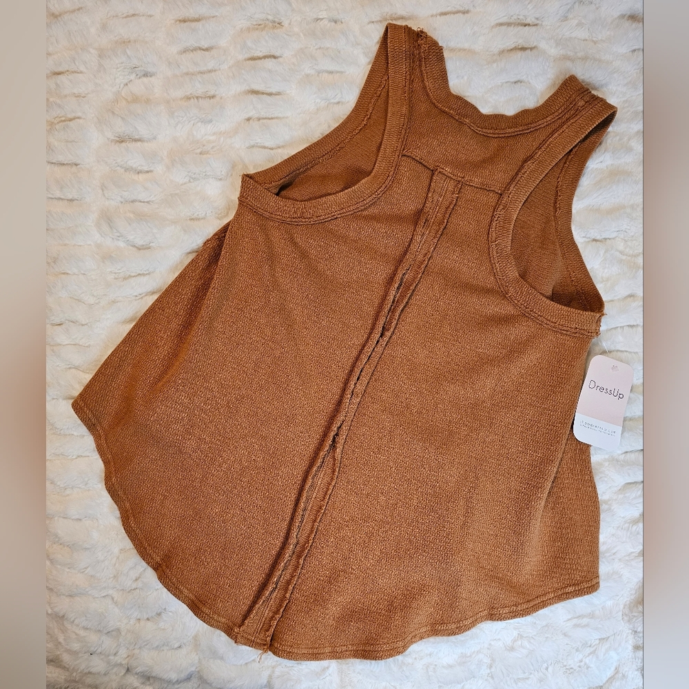 Dress Up Fall is Calling Knit Tank - Picture 7 of 11